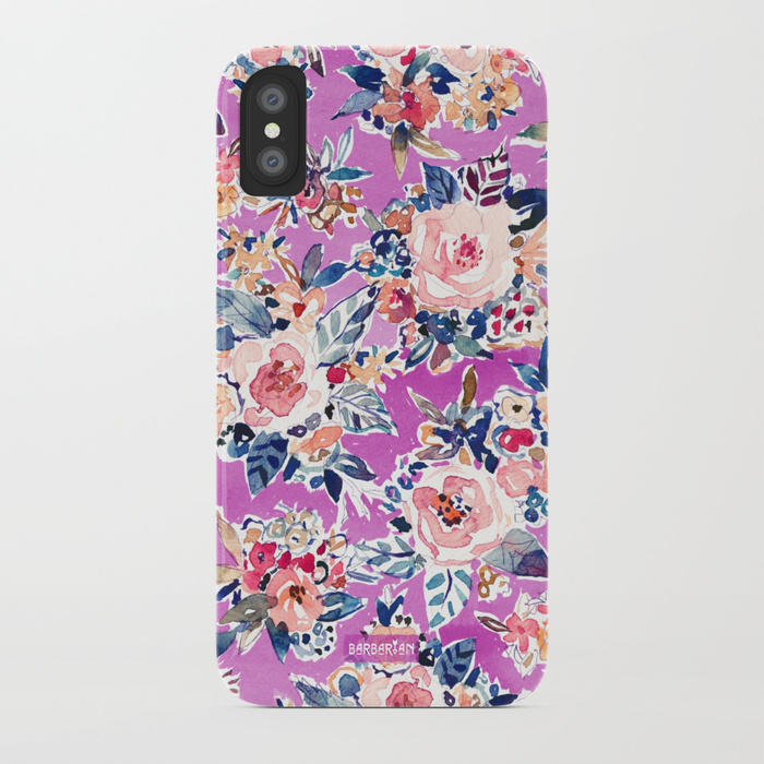 ROMANTIC AF Colorful Wild Floral – BARBARIAN by Barbra Ignatiev | Bold ...