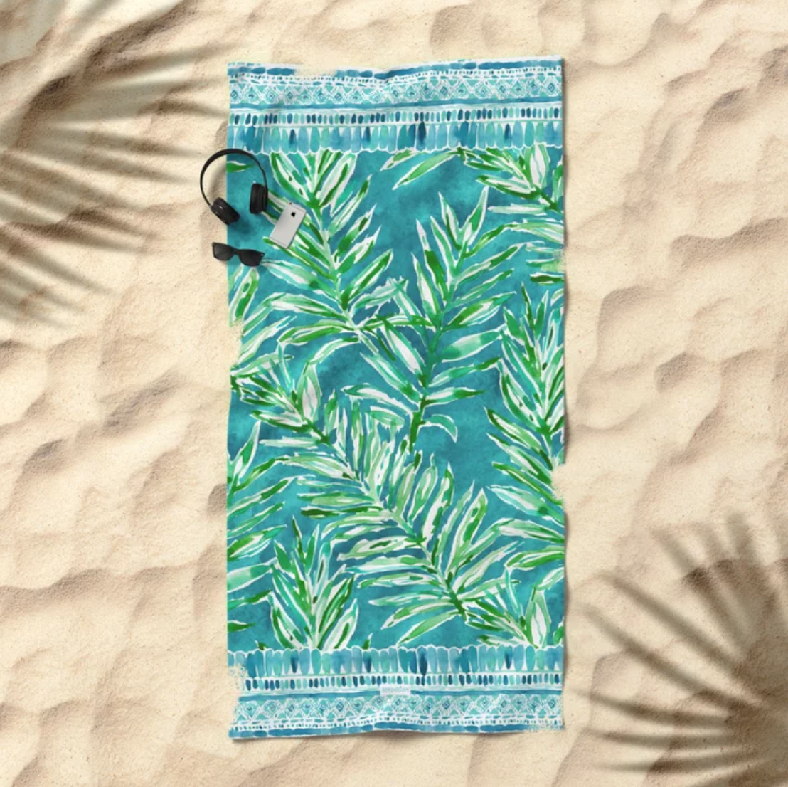 GROW WILD Bright Tropical Palms – BARBARIAN by Barbra Ignatiev | Bold ...